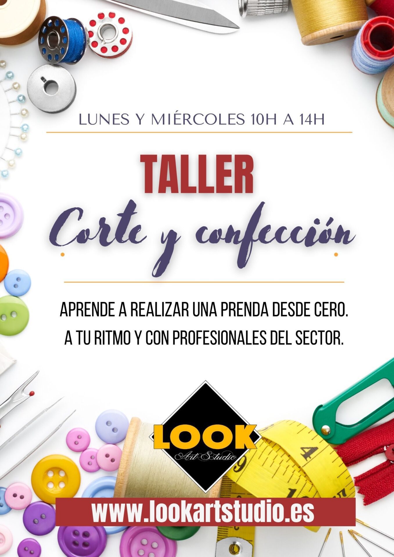 Taller costura Look Art Studio Taller costura Look Art Studio