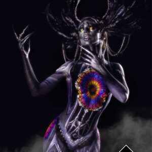 GOTHIC REDEMPTION JESÚS CORTEJOSA LOOK ART STUDIO BODYPAINT 5