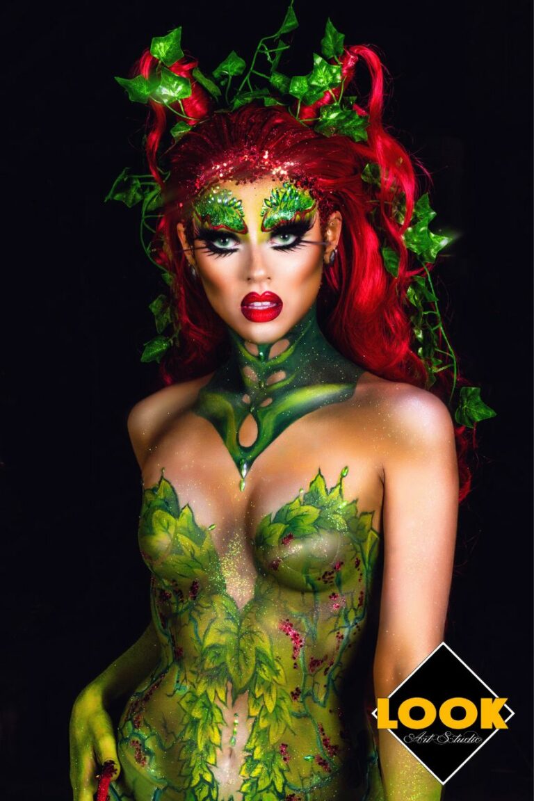 POISON IVY LOOK ART STUDIO BODYPAINT 2