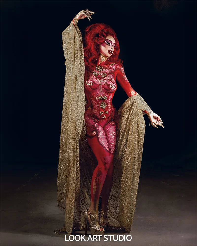 Bodypaint rojo master Look Art Studio 2026 2