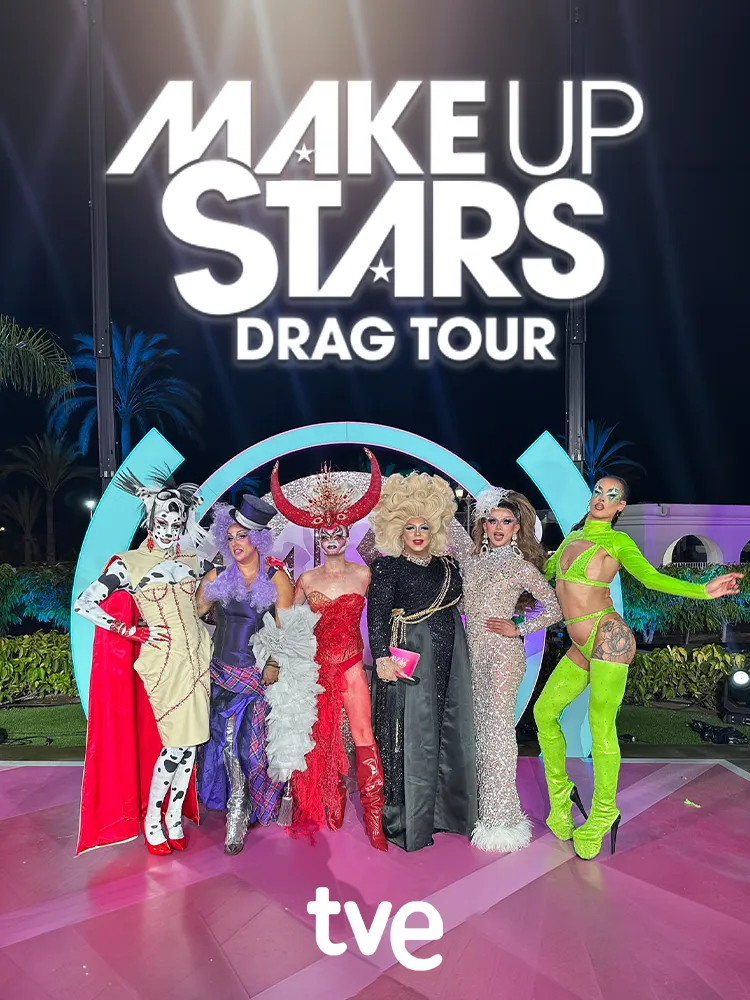 Pako-Rón en Makeup Stars Drag Tour de Televisión Española