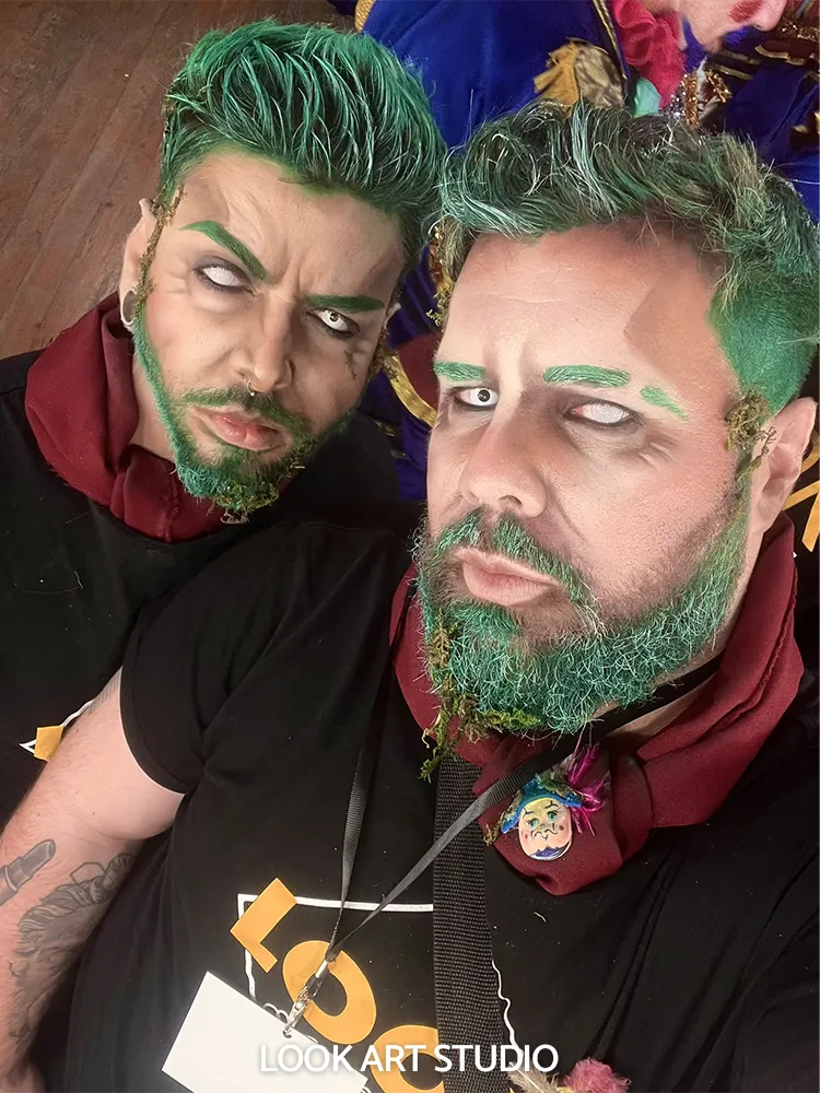 Maquillaje carnaval de Cádiz Look Art Studio 4