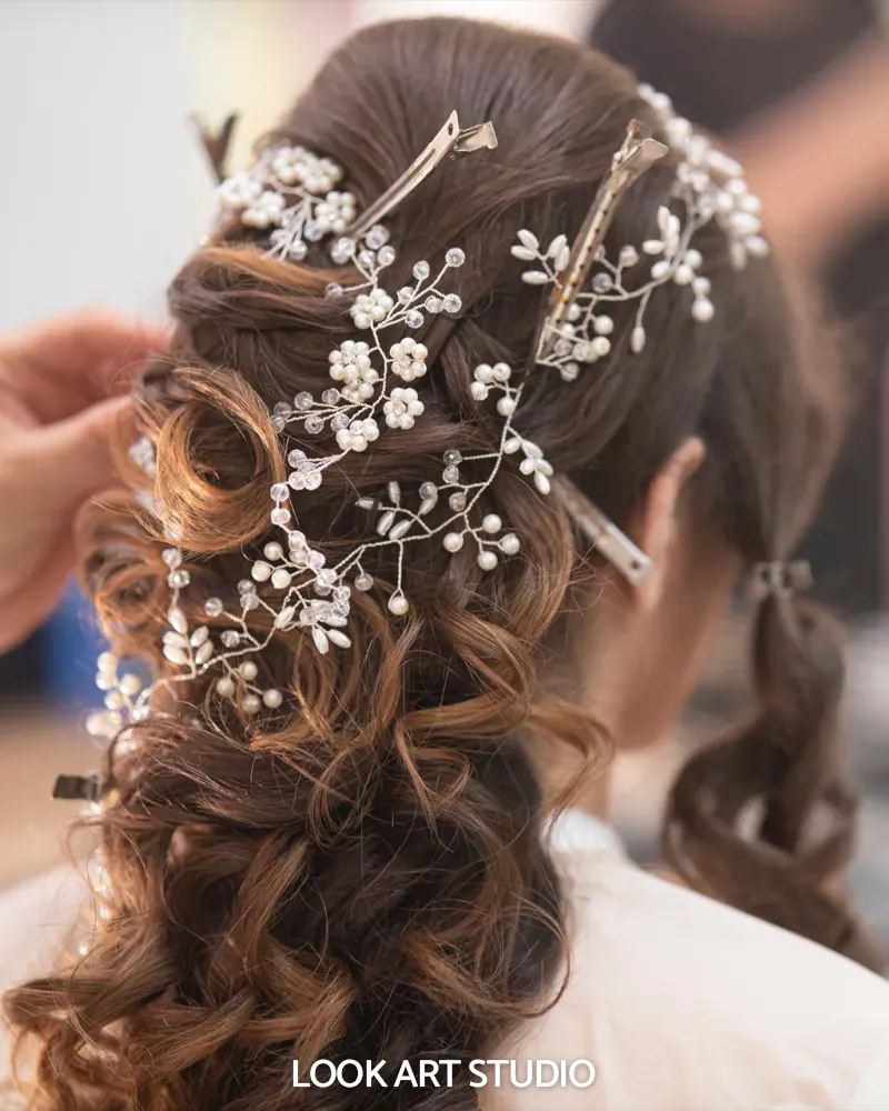 Peinado de novia en cadiz look art studio 2026