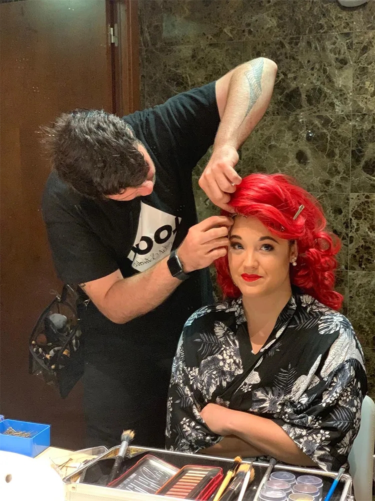 Maquillaje de La Sirenita realizado por Pako-Rón para Got Talent España temporada 5